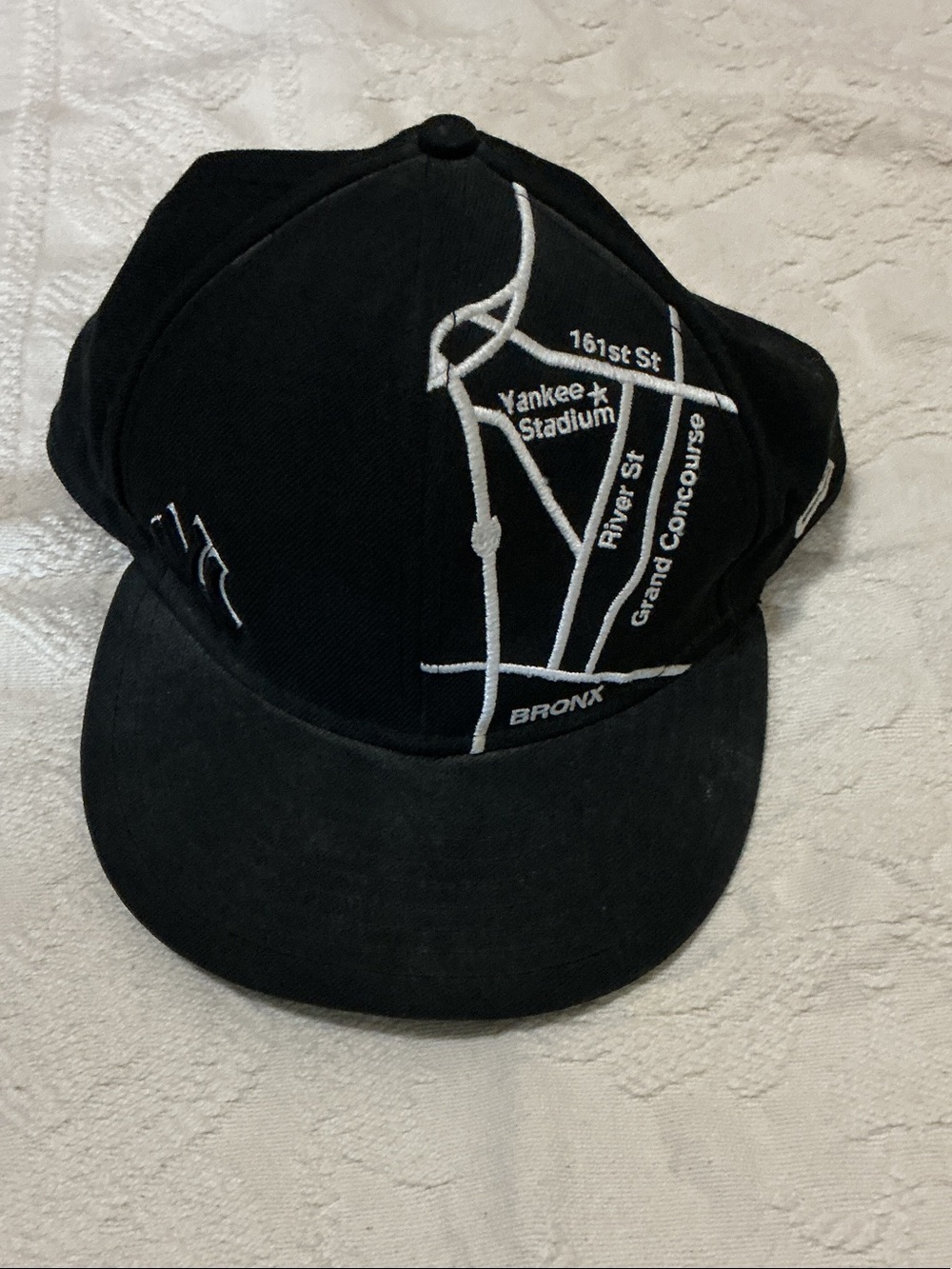 New York Yankees  cap with Bronx map